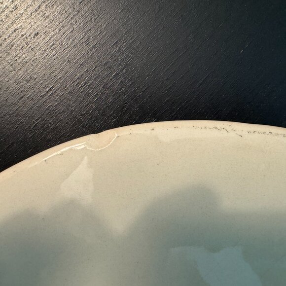 Vintage Hand-Painted Platter - Picture 3 of 3